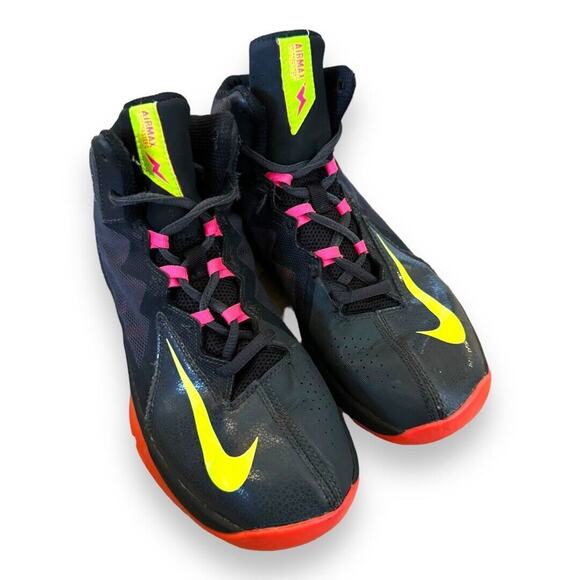 Nike‎ Air Max Stutter Step 2 Unisex Shoes 5Y 653754-002 Black Basketball Sneaker - Picture 5 of 10